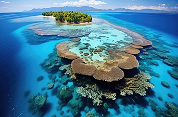 great barrier reef view