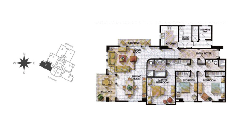 jasmine 3bedroom c
