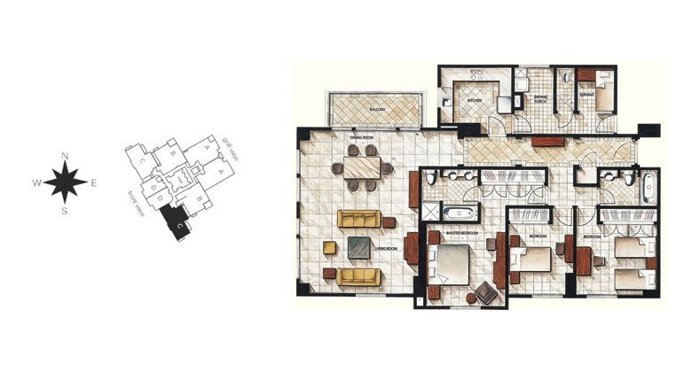 lavender 3bedroom c