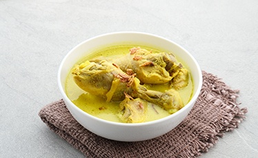 opor ayam indonesian traditional food opor made from chicken cooked with coconut milk spices