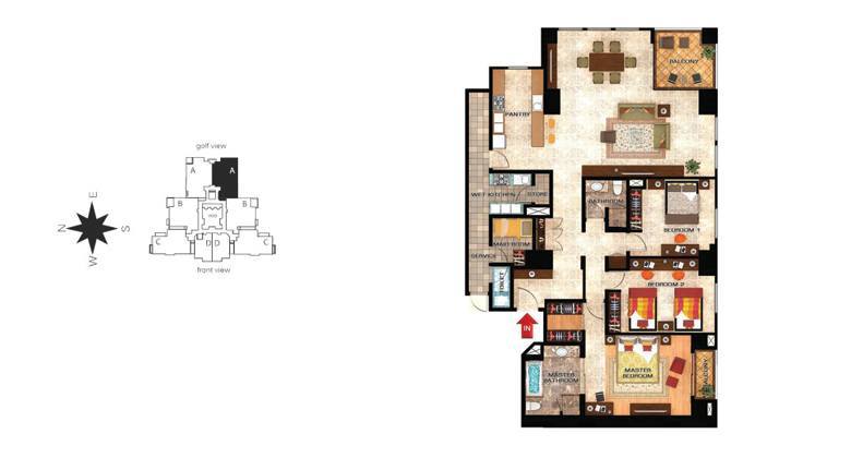 orchid 3bedroom a