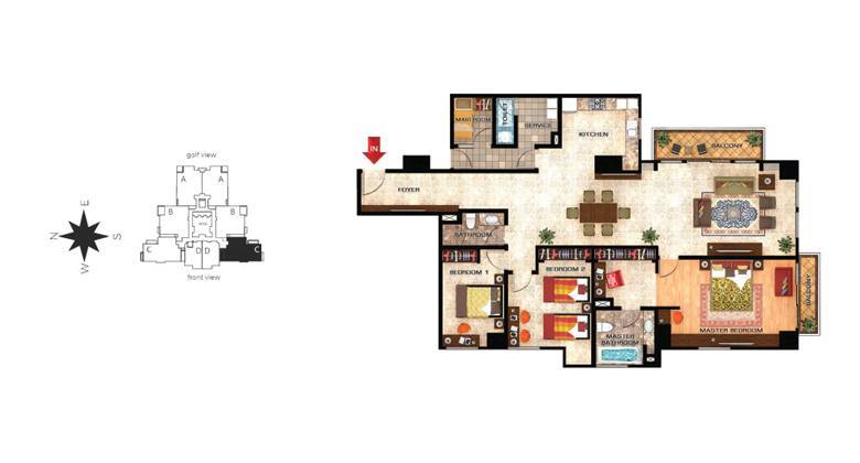 orchid 3bedroom c